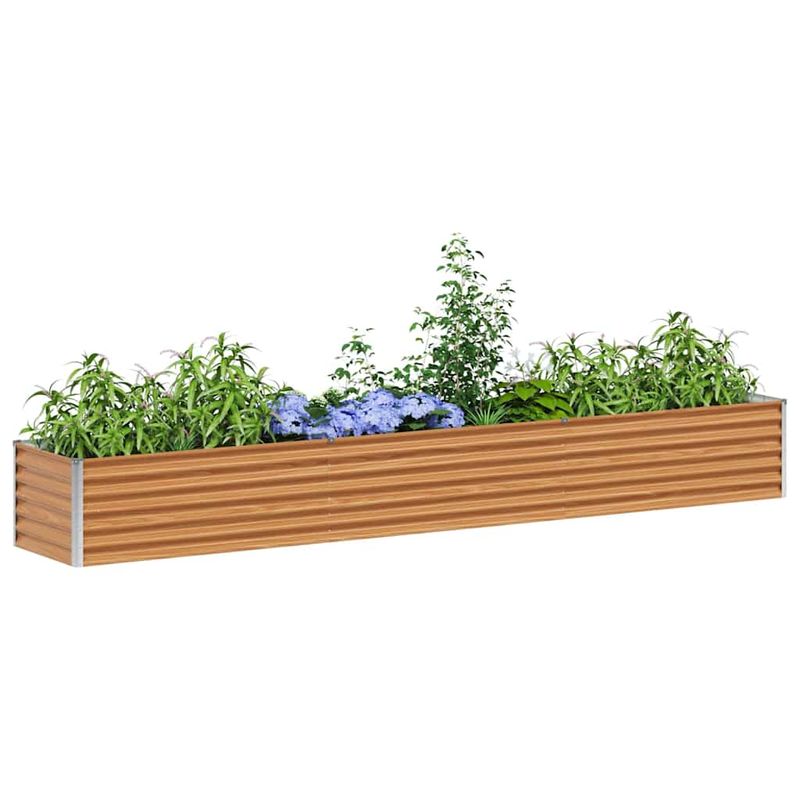 Casa si Gradina - Gradinarit si plante - Plante si ghivece - Ghivece si suporturi - Strat inaltat de gradina 290 x 50 x 36 cm Otel Galvanizat - Infinity.ro