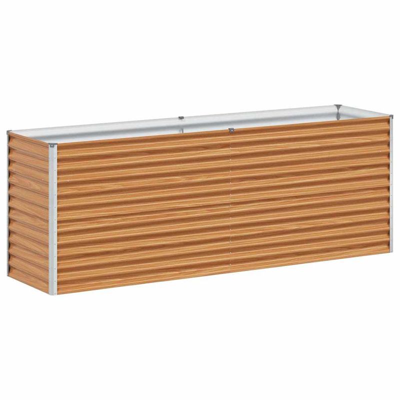 Casa si Gradina - Gradinarit si plante - Plante si ghivece - Ghivece si suporturi - Strat inaltat de gradina 195 x 50 x 68 cm Otel Galvanizat - Infinity.ro