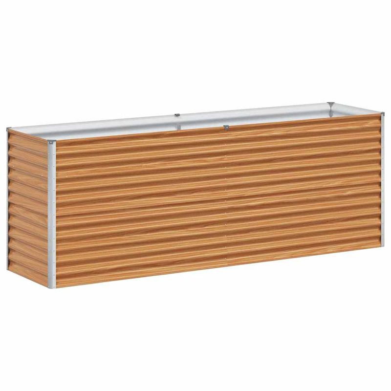 Casa si Gradina - Gradinarit si plante - Plante si ghivece - Ghivece si suporturi - Strat inaltat de gradina 195 x 50 x 68 cm Otel Galvanizat - Infinity.ro