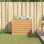 Casa si Gradina - Gradinarit si plante - Plante si ghivece - Ghivece si suporturi - Strat inaltat de gradina Maro deschis 100 x 40 x 77 cm - Infinity.ro