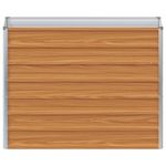 Casa si Gradina - Gradinarit si plante - Plante si ghivece - Ghivece si suporturi - Strat inaltat de gradina Maro deschis 100 x 40 x 77 cm - Infinity.ro