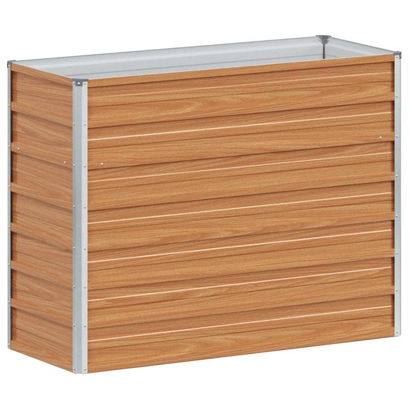 Casa si Gradina - Gradinarit si plante - Plante si ghivece - Ghivece si suporturi - Strat inaltat de gradina Maro deschis 100 x 40 x 77 cm - Infinity.ro