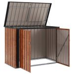 Casa si Gradina - Gradina si terasa - Casute de gradina - Cutie de depozitare pentru gradina Maro 151,5 x 82 x 110,5 cm - Infinity.ro