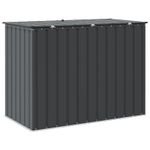 Casa si Gradina - Gradina si terasa - Casute de gradina - Cutie de depozitare pentru gradina Negru 151,5 x 82 x 110,5 cm - Infinity.ro