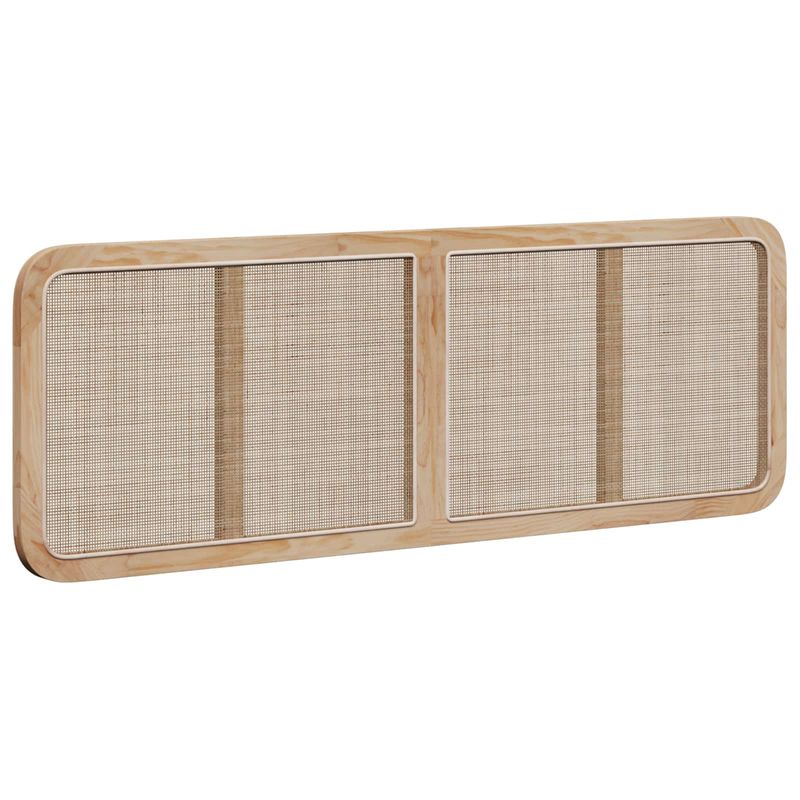 Casa si Gradina - Mobilier - Paturi si accesorii - Accesorii paturi - Tablie de pat cu aripioare maro inchis 163x16x118/128 cm textil - Infinity.ro