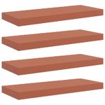 Casa si Gradina - Mobilier - Biblioteci si rafturi - Rafturi - Raft de perete 4 pcs Rosu 50 x 23 x 4 cm Lemn compozit - Infinity.ro