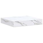Casa si Gradina - Mobilier - Biblioteci si rafturi - Rafturi - Raft de perete Pe perete 4 pcs Marmura alba 23 x 23,5 x 4 cm - Infinity.ro