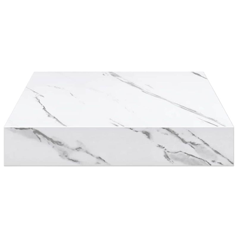 Casa si Gradina - Mobilier - Biblioteci si rafturi - Rafturi - Raft de perete Pe perete 4 pcs Marmura alba 23 x 23,5 x 4 cm - Infinity.ro