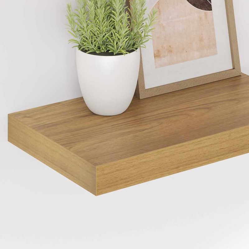 Casa si Gradina - Mobilier - Biblioteci si rafturi - Rafturi - Raft de perete Pe perete Maro 40 x 23,5 x 4 cm Lemn compozit - Infinity.ro