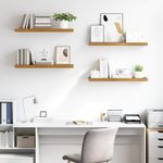 Casa si Gradina - Mobilier - Biblioteci si rafturi - Rafturi - Raft de perete 4 pcs Bej 90 x 23,5 x 4 cm Lemn compozit - Infinity.ro