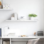 Casa si Gradina - Mobilier - Biblioteci si rafturi - Rafturi - Raft de perete Marmura alba 120 x 23,5 x 4 cm Lemn compozit - Infinity.ro
