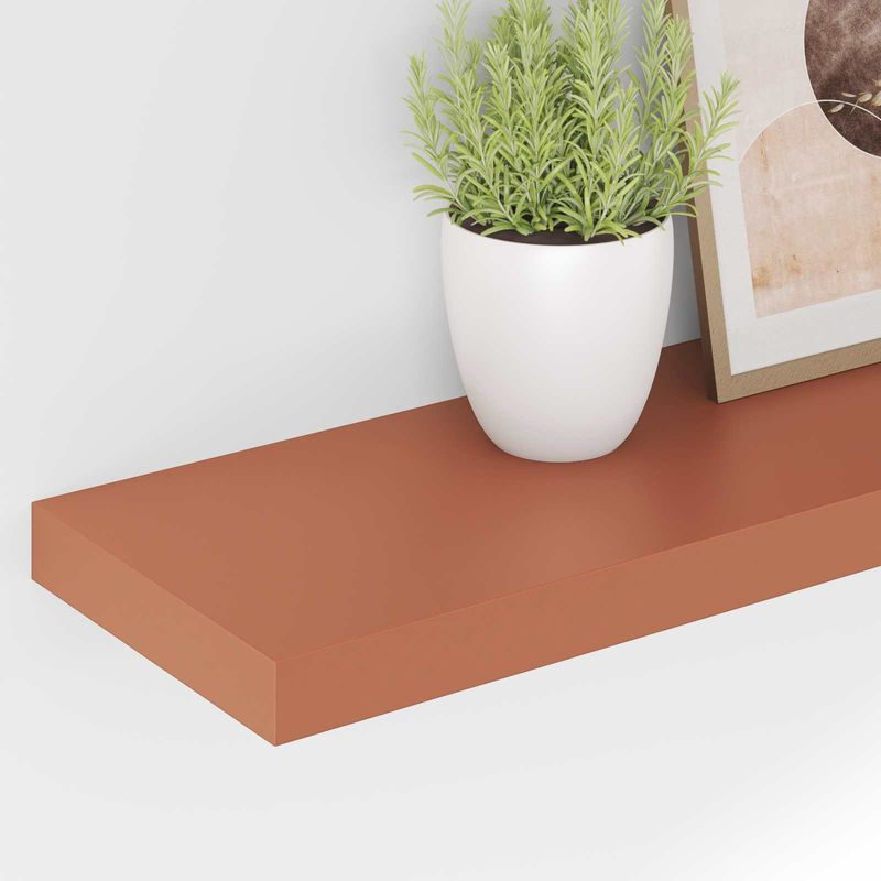 Casa si Gradina - Mobilier - Biblioteci si rafturi - Rafturi - Raft de perete 4 pcs Rosu 80 x 23,5 x 4 cm Lemn compozit - Infinity.ro