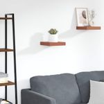 Casa si Gradina - Mobilier - Biblioteci si rafturi - Rafturi - Raft de perete Pe perete Rosu 23 x 23,5 x 4 cm Lemn compozit - Infinity.ro