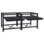 Electronice si Electrocasnice - Masini de spalat vase - Accesorii masini de spalat vase - Suport pentru masina de spalat 2 pcs Negru 64 x 55 x 32.5 cm - Infinity.ro