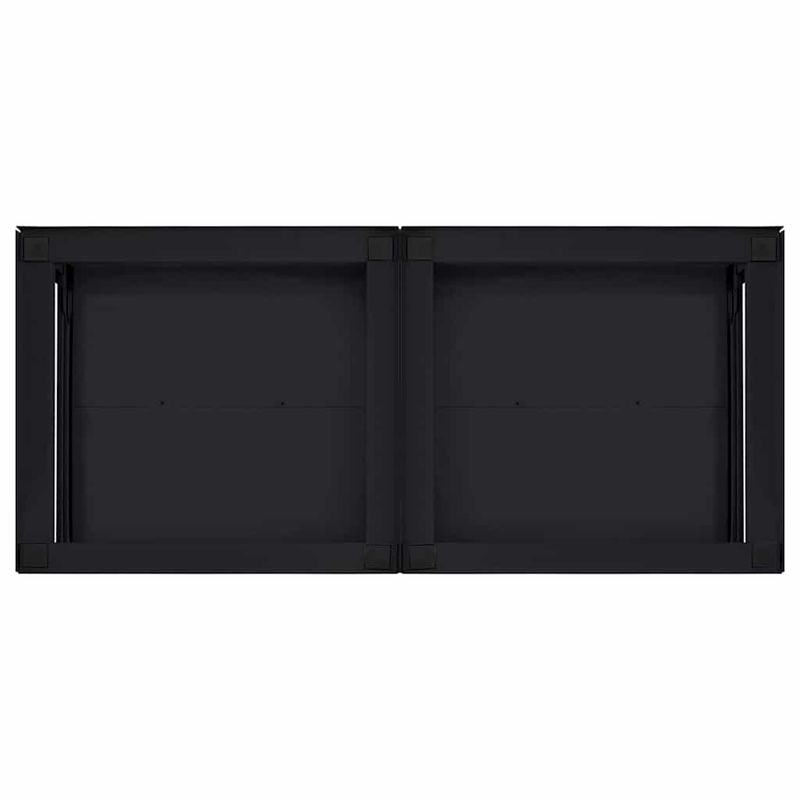 Electronice si Electrocasnice - Masini de spalat vase - Accesorii masini de spalat vase - Suport pentru masina de spalat 2 pcs Negru 64 x 55 x 32.5 cm - Infinity.ro