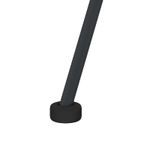 Casa si Gradina - Mobilier - Scaune si fotolii - Scaune - Scaun de sufragerie 2 pcs Negru 65 x 55,5 x 81 cm Ratan si Fier - Infinity.ro