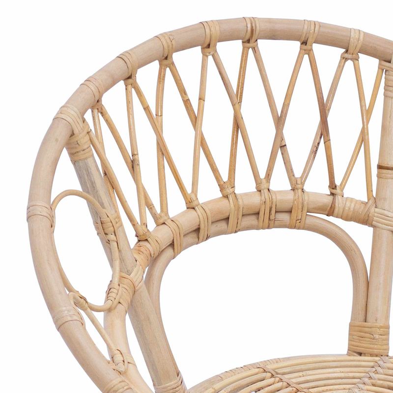 Casa si Gradina - Mobilier - Scaune si fotolii - Scaune - Scaun de sufragerie 2 pcs natural 65 x 55,5 x 81 cm - Infinity.ro