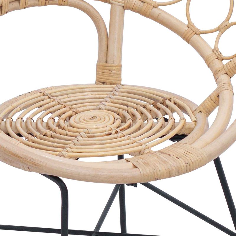 Casa si Gradina - Mobilier - Scaune si fotolii - Scaune - Scaun de sufragerie 2 pcs natural 65 x 55,5 x 81 cm - Infinity.ro