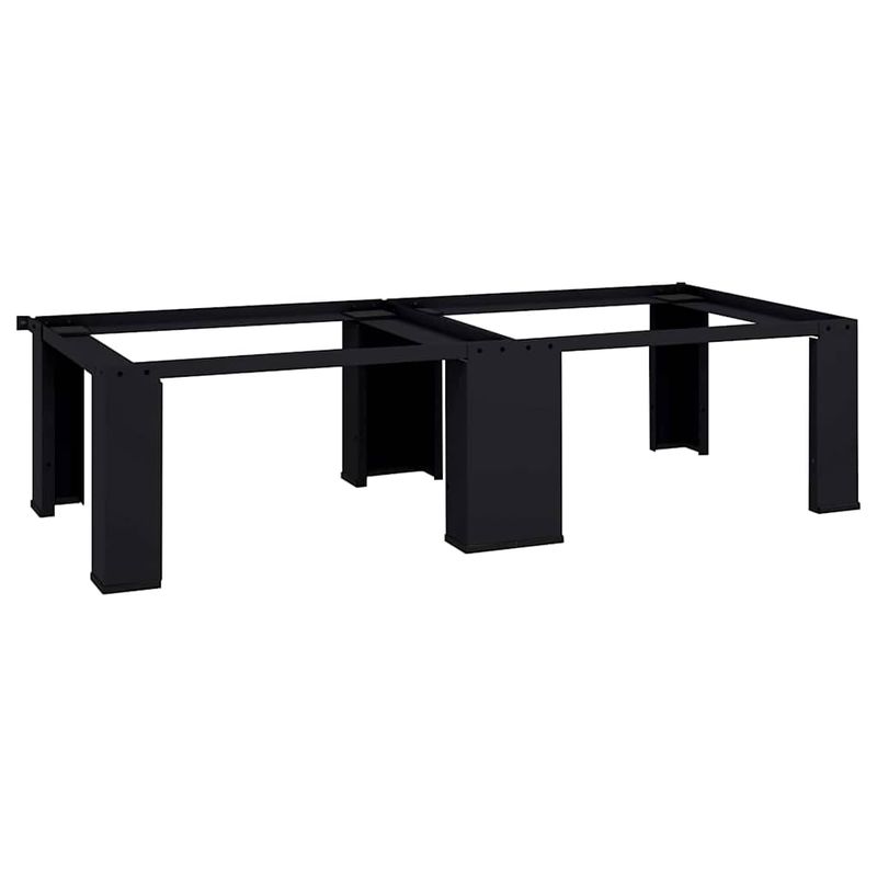 Electronice si Electrocasnice - Masini de spalat vase - Accesorii masini de spalat vase - Suport pentru masina de spalat 2 pcs Negru 64 x 55 x 32.5 cm - Infinity.ro