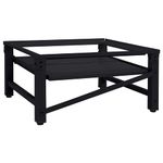 Electronice si Electrocasnice - Masini de spalat vase - Accesorii masini de spalat vase - Suport pentru masina de spalat Negru 64 x 55 x 32.5 cm Otel - Infinity.ro