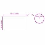 Casa si Gradina - Decoratiuni - Oglinzi - Ogledna de perete 100 x 60 cm sticla securizata - Infinity.ro