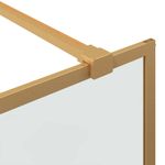 Casa si Gradina - Sanitare - Cazi si cabine de dus - Paravane si usi - Zid de dus walk-in Auriu 80 x 195 cm sticla securizata - Infinity.ro