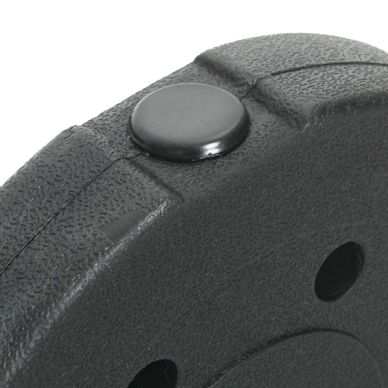 Sport si Outdoor - Fitness - Greutati si echipament - Greutati - Placi de Greutate 4 pcs Negru Ø 21.5 x 3.8 cm - Infinity.ro