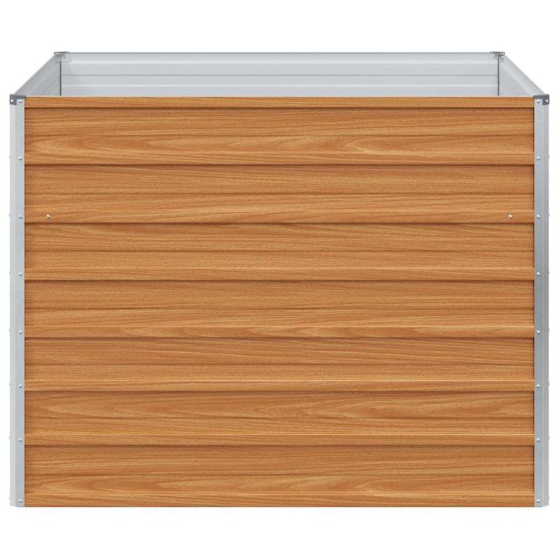 Casa si Gradina - Gradinarit si plante - Plante si ghivece - Ghivece si suporturi - Strat inaltat de gradina Maro deschis 100 x 100 x 77 cm - Infinity.ro