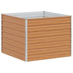 Casa si Gradina - Gradinarit si plante - Plante si ghivece - Ghivece si suporturi - Strat inaltat de gradina Maro deschis 100 x 100 x 77 cm - Infinity.ro