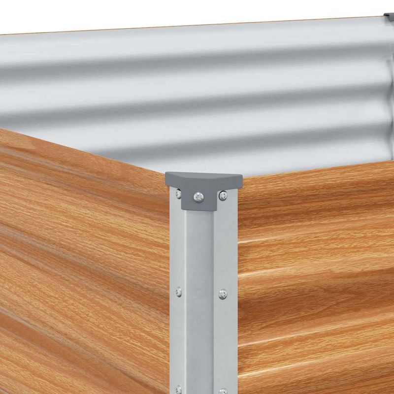 Casa si Gradina - Gradinarit si plante - Plante si ghivece - Ghivece si suporturi - Strat inaltat de gradina 582 x 100 x 36 cm Otel Galvanizat - Infinity.ro