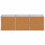 Casa si Gradina - Gradinarit si plante - Plante si ghivece - Ghivece si suporturi - Strat inaltat de gradina Maro deschis 240 x 80 x 77 cm - Infinity.ro