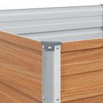 Casa si Gradina - Gradinarit si plante - Plante si ghivece - Ghivece si suporturi - Strat inaltat de gradina Maro deschis 240 x 80 x 77 cm - Infinity.ro