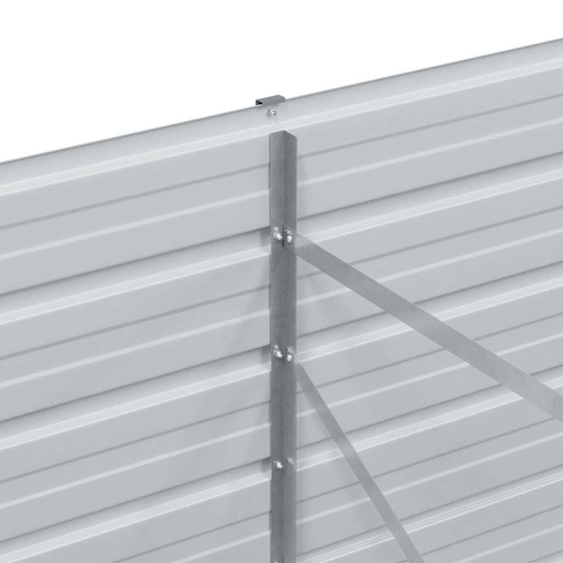 Casa si Gradina - Gradinarit si plante - Plante si ghivece - Ghivece si suporturi - Strat inaltat de gradina Maro deschis 240 x 80 x 77 cm - Infinity.ro