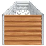 Casa si Gradina - Gradinarit si plante - Plante si ghivece - Ghivece si suporturi - Strat inaltat de gradina 582 x 50 x 36 cm Otel Galvanizat - Infinity.ro