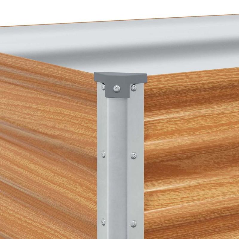 Casa si Gradina - Gradinarit si plante - Plante si ghivece - Ghivece si suporturi - Strat inaltat de gradina 582 x 50 x 36 cm Otel Galvanizat - Infinity.ro