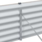 Casa si Gradina - Gradinarit si plante - Plante si ghivece - Ghivece si suporturi - Strat inaltat de gradina 582 x 50 x 36 cm Otel Galvanizat - Infinity.ro