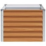 Casa si Gradina - Gradinarit si plante - Plante si ghivece - Ghivece si suporturi - Strat inaltat de gradina 98 x 50 x 36 cm Otel Galvanizat - Infinity.ro