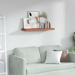 Casa si Gradina - Mobilier - Biblioteci si rafturi - Rafturi - Raft de perete Pe perete Rosu 80 x 23,5 x 4 cm Lemn compozit - Infinity.ro