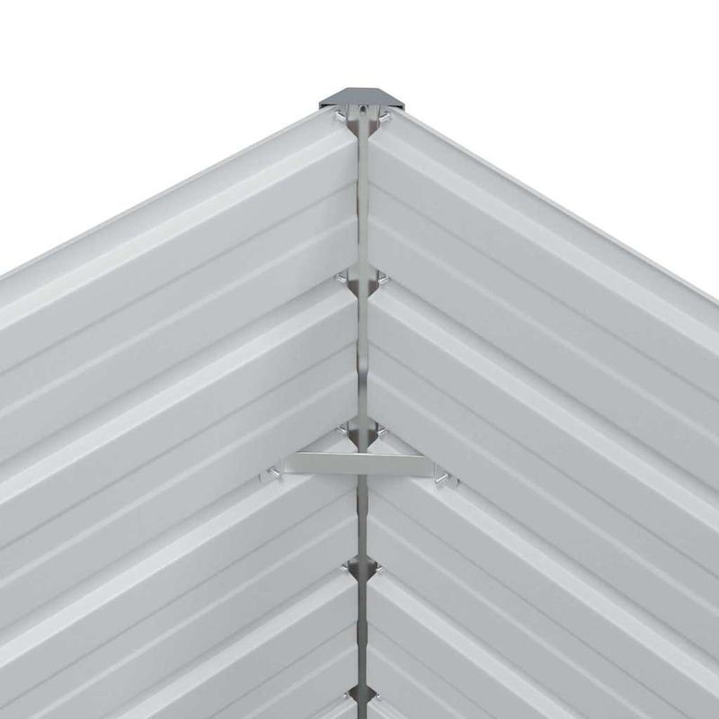 Casa si Gradina - Gradinarit si plante - Plante si ghivece - Ghivece si suporturi - Strat inaltat de gradina Maro deschis 160 x 40 x 77 cm - Infinity.ro