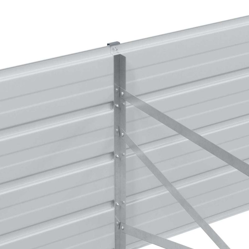 Casa si Gradina - Gradinarit si plante - Plante si ghivece - Ghivece si suporturi - Strat inaltat de gradina Maro deschis 400 x 80 x 45 cm - Infinity.ro