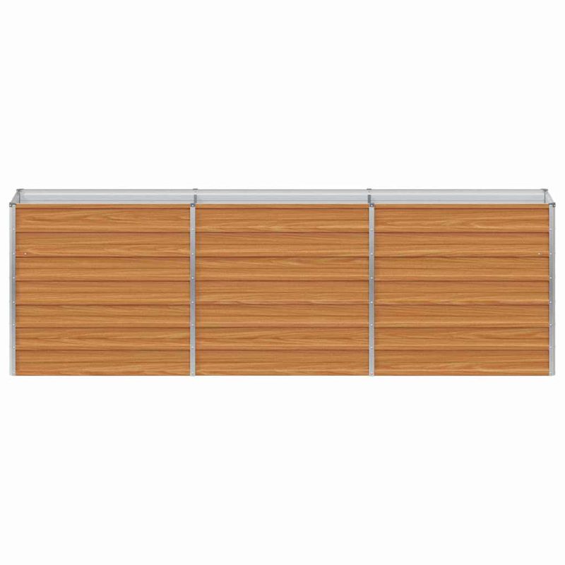 Casa si Gradina - Gradinarit si plante - Plante si ghivece - Ghivece si suporturi - Strat inaltat de gradina Maro deschis 240 x 40 x 77 cm - Infinity.ro