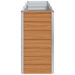 Casa si Gradina - Gradinarit si plante - Plante si ghivece - Ghivece si suporturi - Strat inaltat de gradina Maro deschis 240 x 40 x 77 cm - Infinity.ro