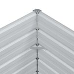 Casa si Gradina - Gradinarit si plante - Plante si ghivece - Ghivece si suporturi - Strat inaltat de gradina Maro deschis 240 x 40 x 77 cm - Infinity.ro