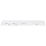 Casa si Gradina - Mobilier - Biblioteci si rafturi - Rafturi - Raft de perete Pe perete 2 pcs Marmura alba 80 x 23,5 x 4 cm - Infinity.ro