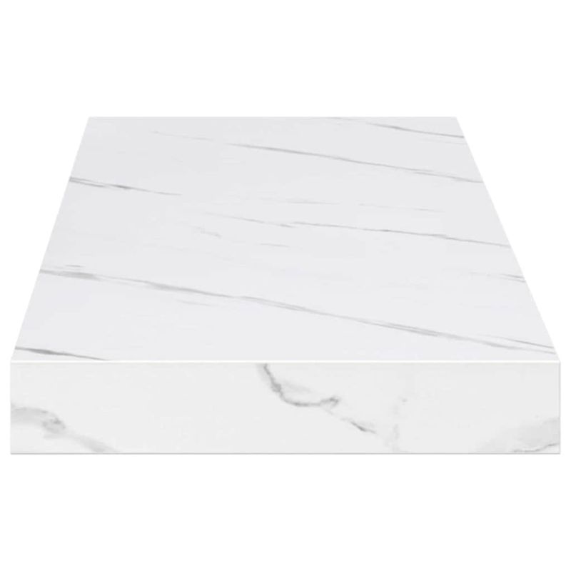 Casa si Gradina - Mobilier - Biblioteci si rafturi - Rafturi - Raft de perete Pe perete 2 pcs Marmura alba 80 x 23,5 x 4 cm - Infinity.ro