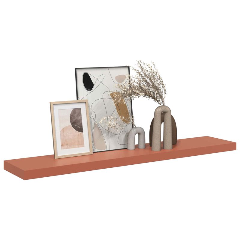 Casa si Gradina - Mobilier - Biblioteci si rafturi - Rafturi - Raft de perete Pe perete Rosu 120 x 23,5 x 4 cm Lemn compozit - Infinity.ro