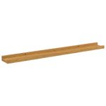 Casa si Gradina - Mobilier - Biblioteci si rafturi - Rafturi - Raft de perete cu raft 2 pcs Bej 80 x 9 x 3 cm Lemn compozit - Infinity.ro