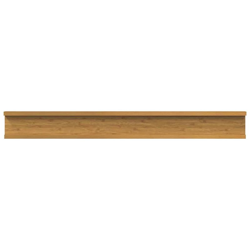 Casa si Gradina - Mobilier - Biblioteci si rafturi - Rafturi - Raft de perete cu raft 2 pcs Bej 80 x 9 x 3 cm Lemn compozit - Infinity.ro