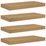 Casa si Gradina - Mobilier - Biblioteci si rafturi - Rafturi - Raft de perete 4 pcs Maro 50 x 23 x 4 cm Lemn compozit - Infinity.ro