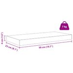 Casa si Gradina - Mobilier - Biblioteci si rafturi - Rafturi - Raft de perete 4 pcs Maro 50 x 23 x 4 cm Lemn compozit - Infinity.ro